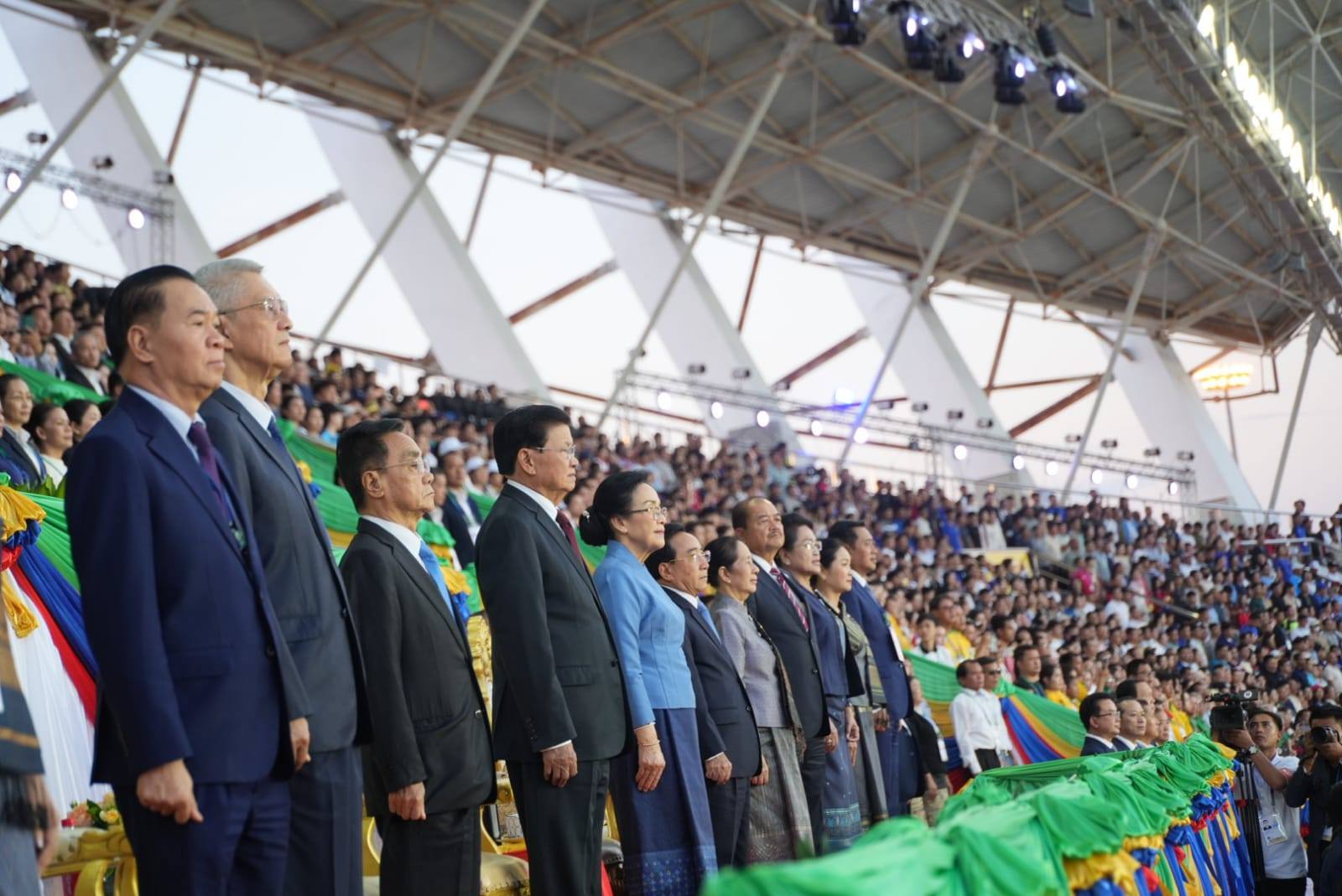 ມະຫາກຳກິລາ ແຫ່ງຊາດ ຄັ້ງທີ XII ເປີດຂຶ້ນຢ່າງເປັນທາງການ